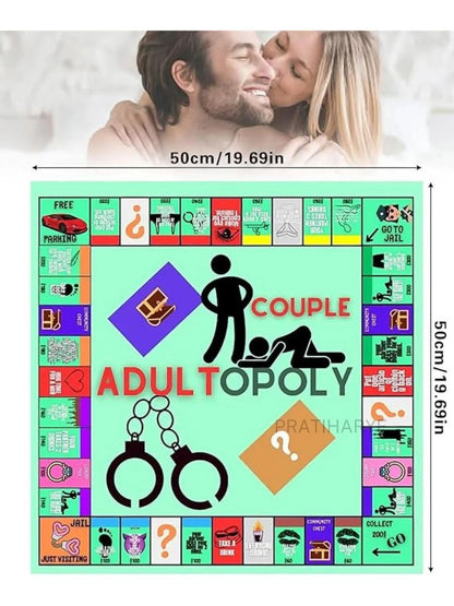 Couple Adultopoly Board Game