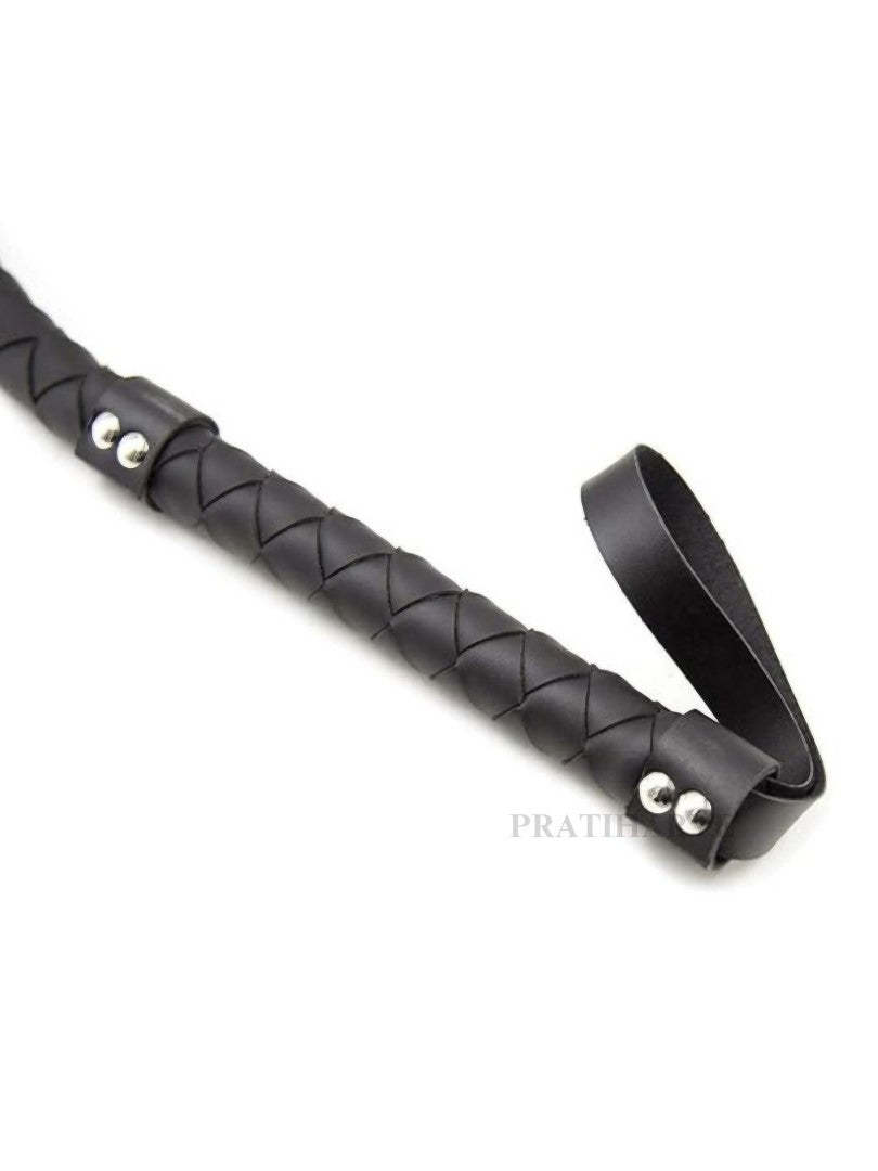 Fetish Spanking Flogger Whip PU Leather