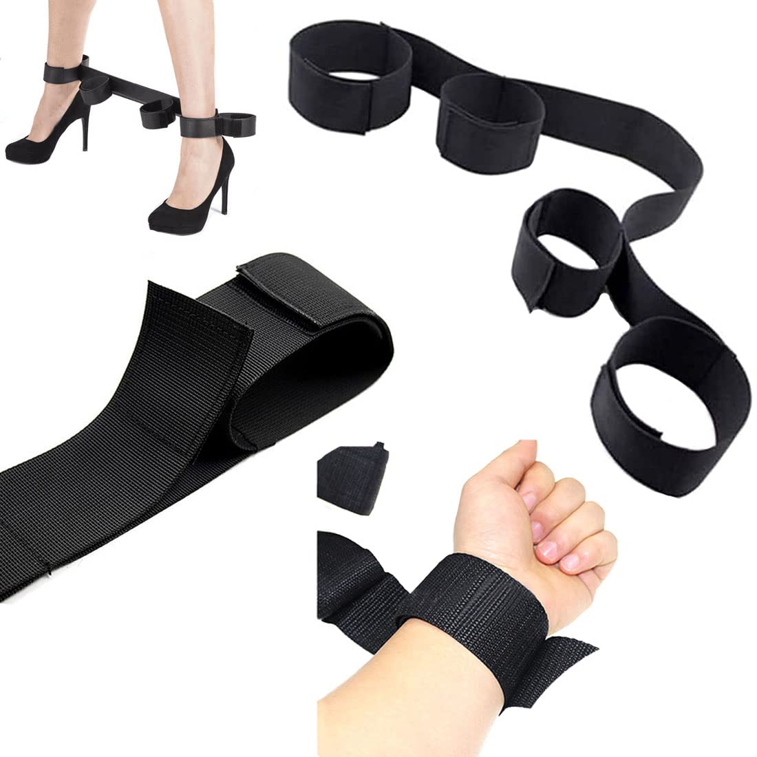 Nylon Double Leg and Arm Restraints