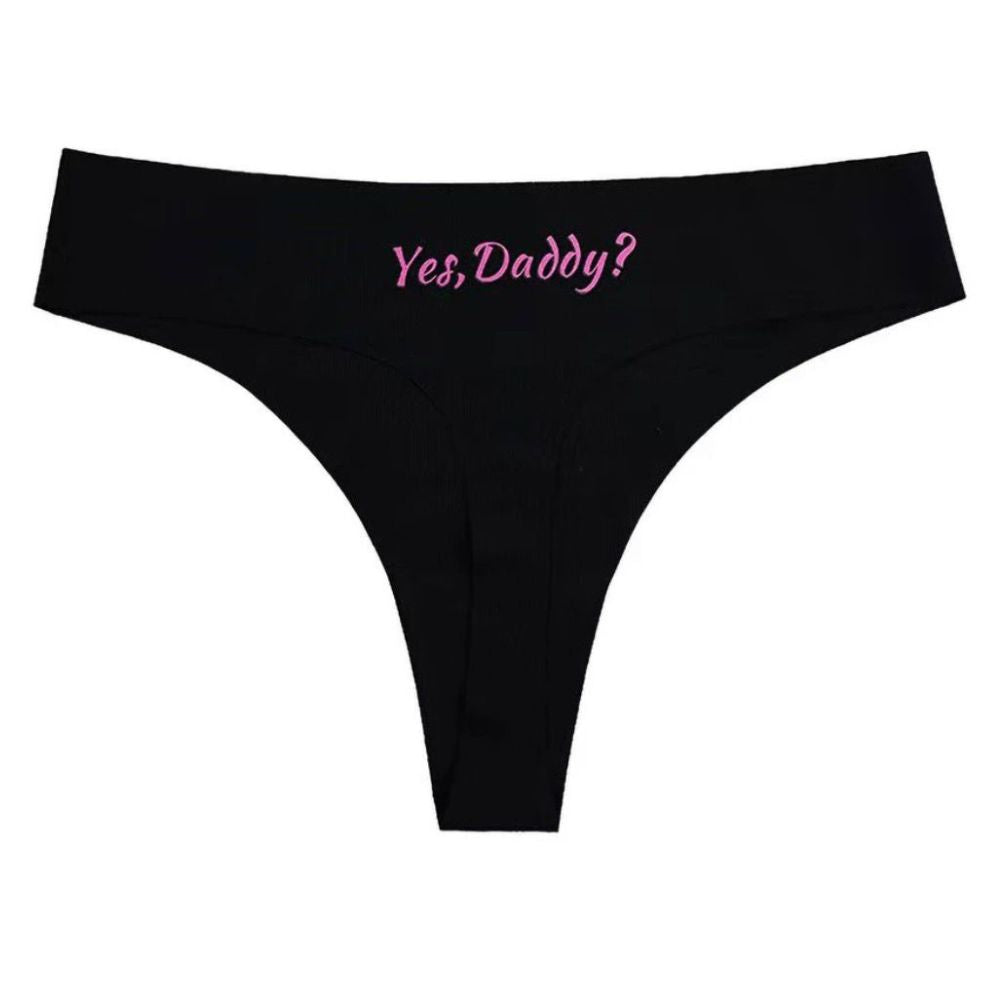 Yes Daddy Printed Sexy Panty