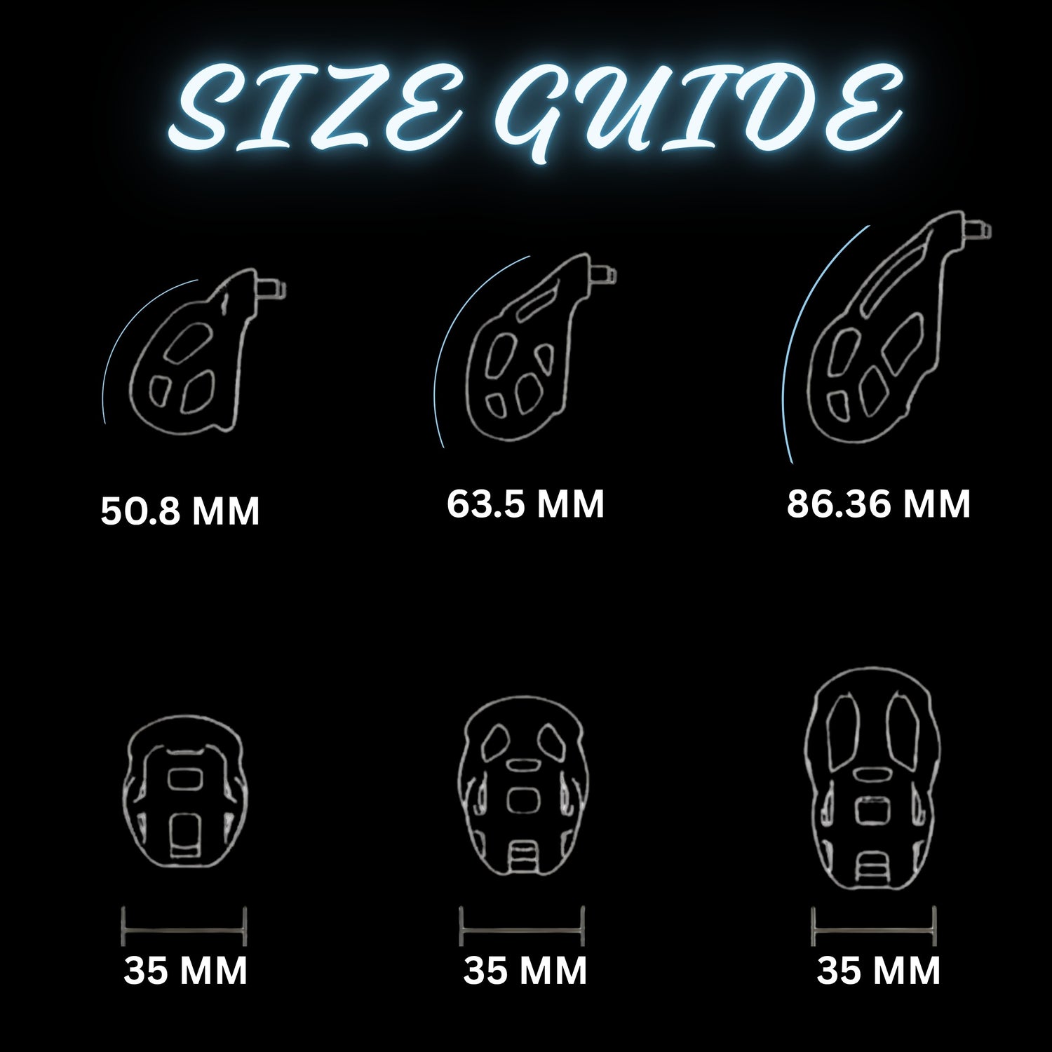 Premium Silicone Head Chastity Cage with Resin Rings