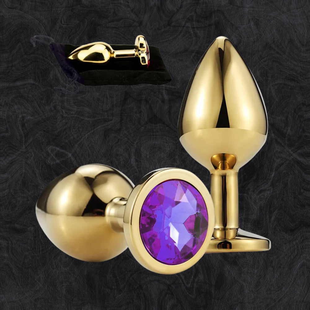 Premium Aluminum Alloy Circle Butt Plug unisex