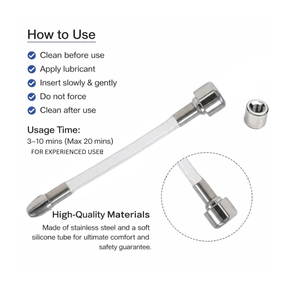Soft Silicone Urethral Catheter Tube D11