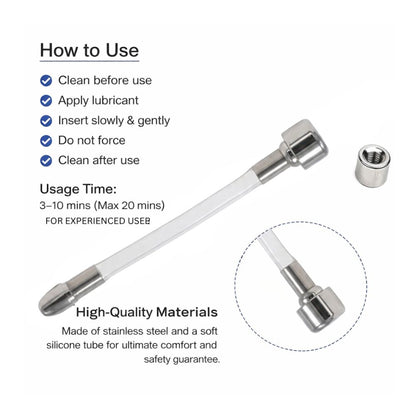 Soft Silicone Urethral Catheter Tube D11