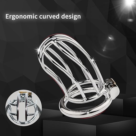 Stainless Steel Men Chasity Lock