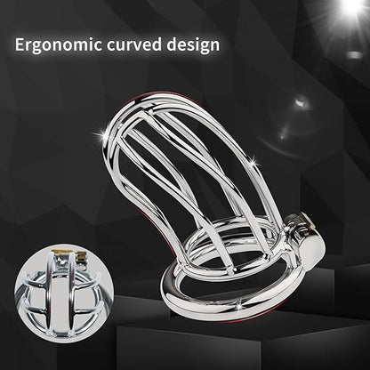 Stainless Steel Men Chasity Lock