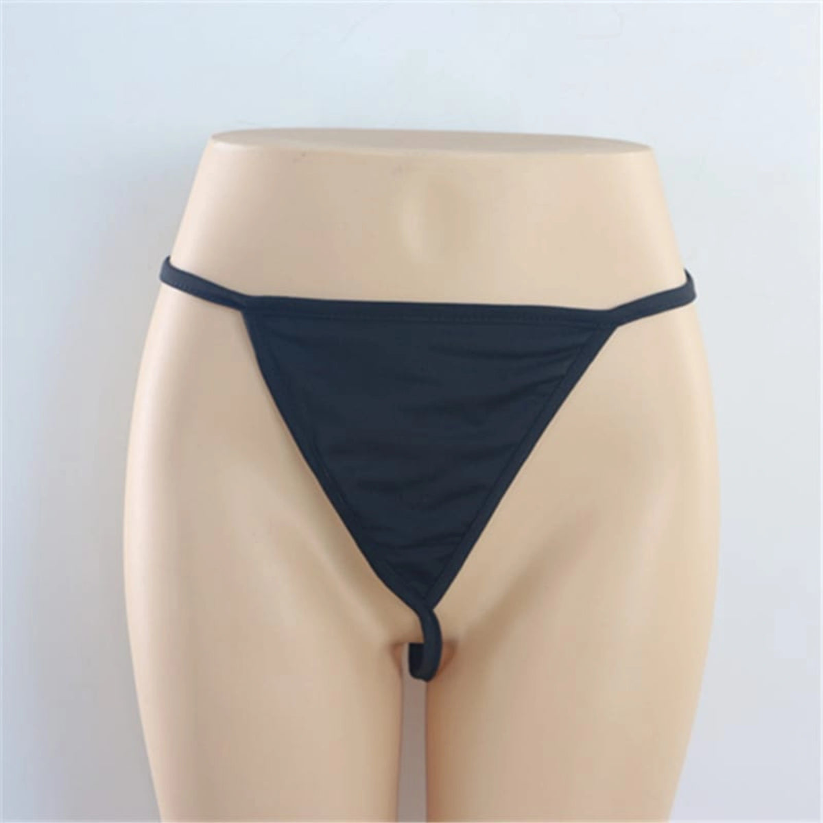 Sexy Designer "CAPRICORN" letter Chain Thong