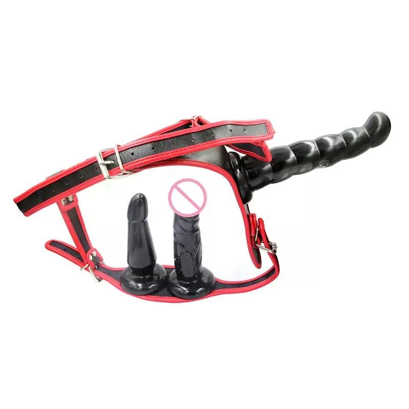 3-in-1 Strap-On Harness Set with Removable Dildo