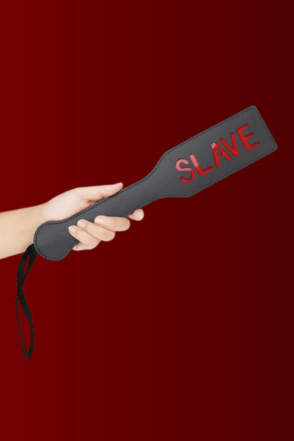Leather Slave Bondage Paddle