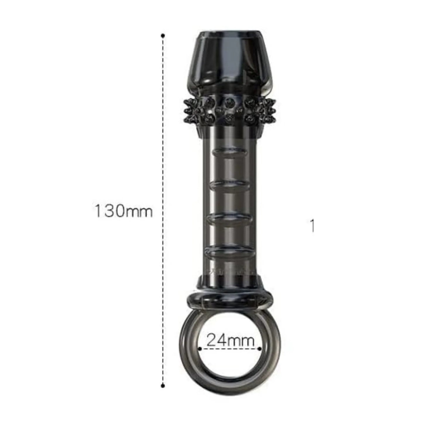 Stretchable Silicone Penis Sleeve for Men