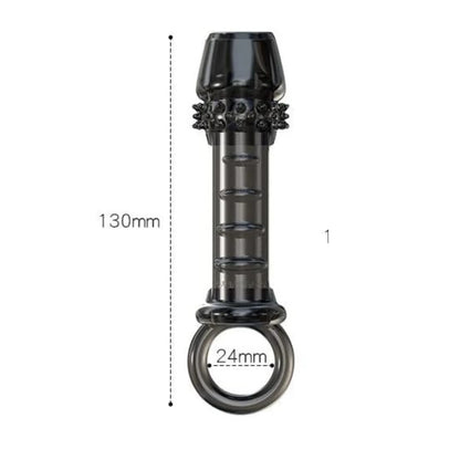 Stretchable Silicone Penis Sleeve for Men