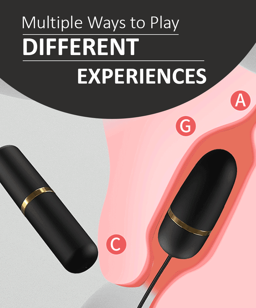 Shock wave with Vibration Bullet Double Control Bullet Vibrators