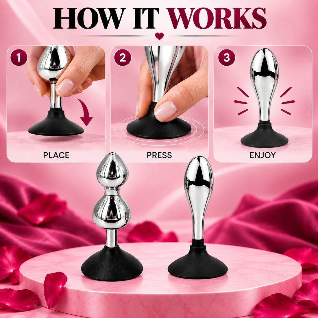 Suction cup Anal/Butt Plug