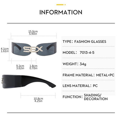 Futuristic SEX Sunglasses
