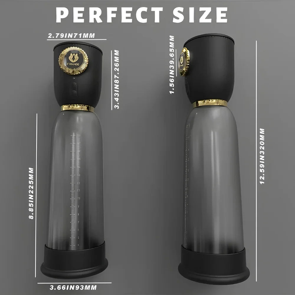 Electric Penis Pump &amp; Male Masturbator – Vacuum Suction