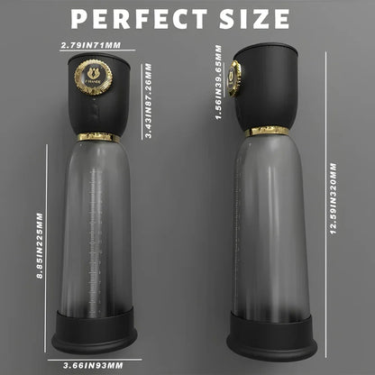 Electric Penis Pump &amp; Male Masturbator – Vacuum Suction