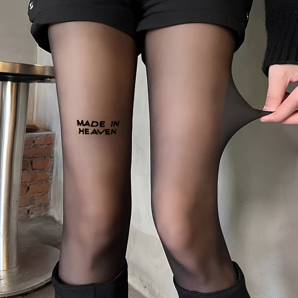 Made in Heaven Sheer Statement Tights