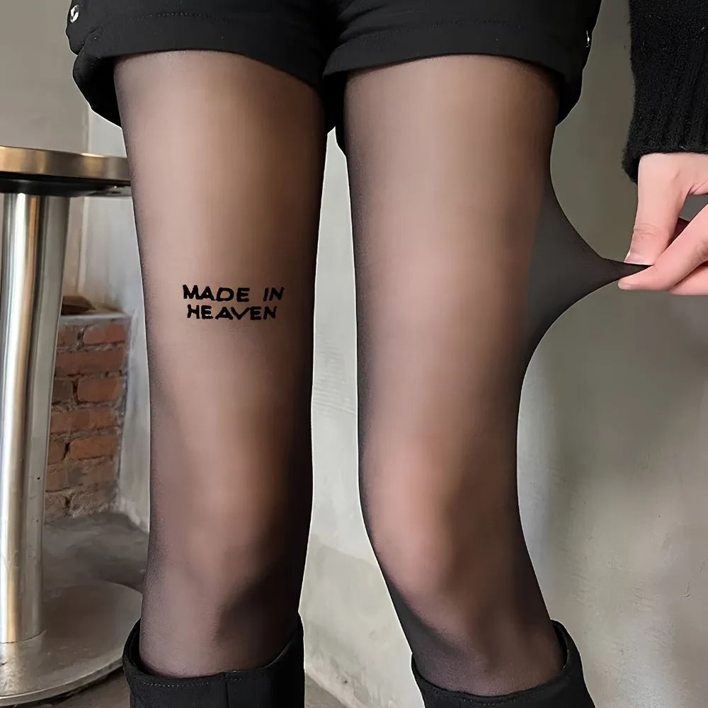Made in Heaven Sheer Statement Tights