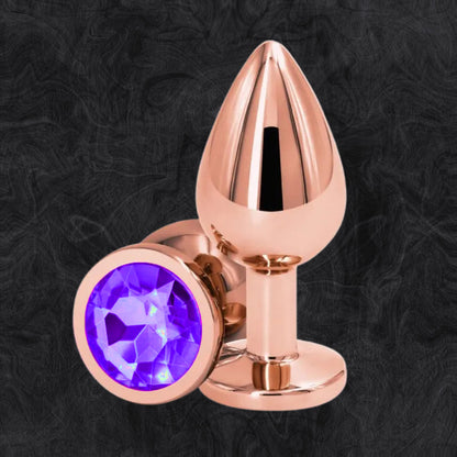 Premium Aluminum Alloy Circle Butt Plug unisex