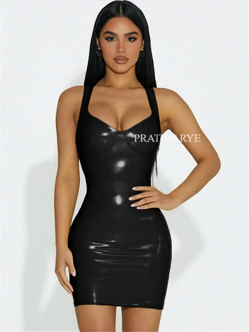 Latex dress online