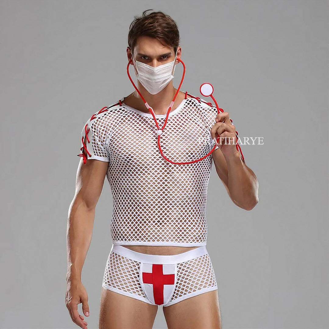 Men Nurse Costume