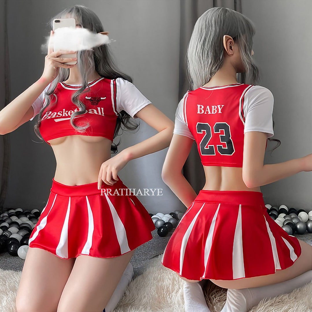 Sexy Fan Basketball Costume - Pratiharye