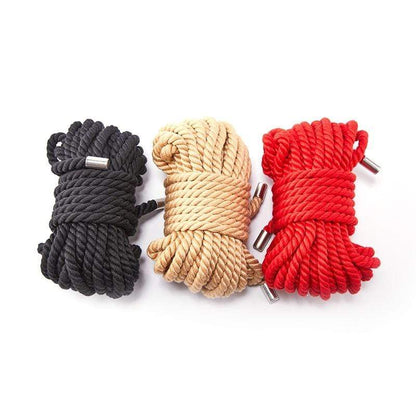 10M Red Bondage Rope with Metal Clip