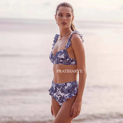 3pc Beachwear With Sarong | Pratiharye