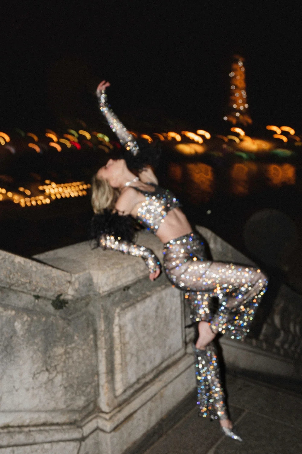 Paris Night Sparkle Co-Ord Set