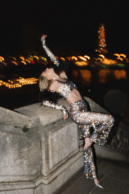 Paris Night Sparkle Co-Ord Set