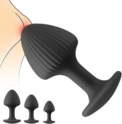 Premium Silicone Mushroom Anal/Butt Plug - Pack of 1