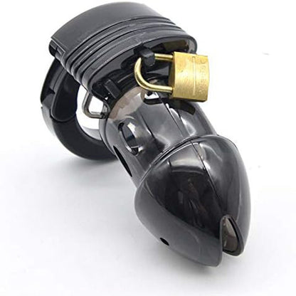 Male Pvc Fully Adjustable Chasity Cage lock