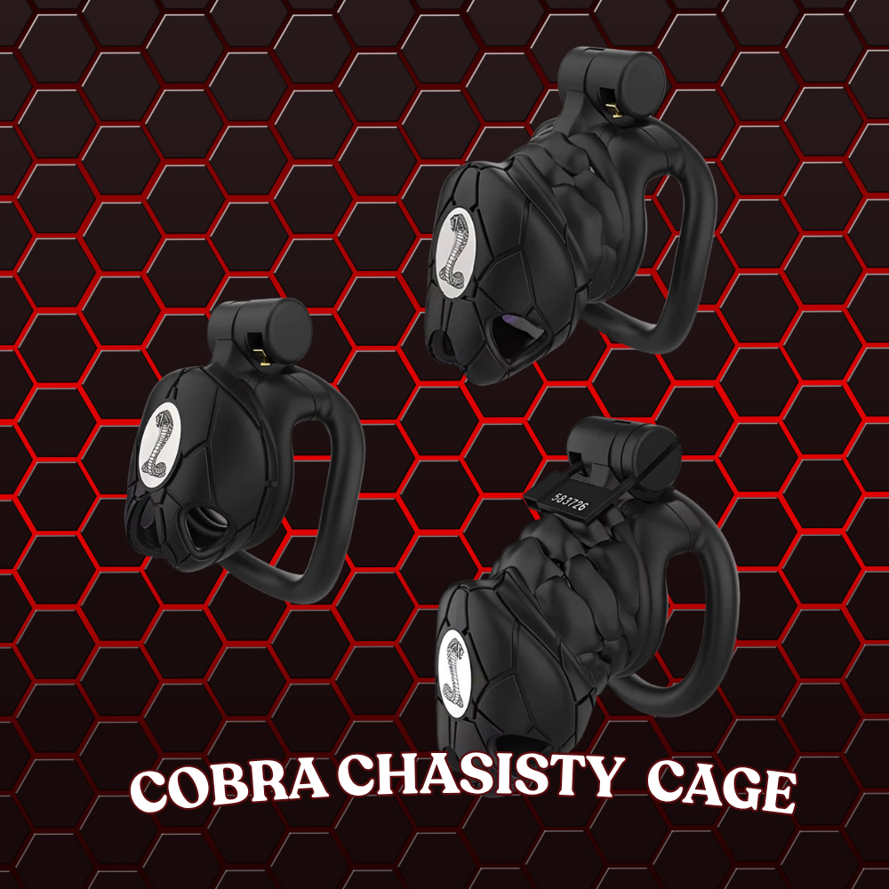 Cobra Hard Plastic chastity cage