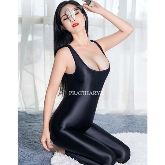Shinny Seamless Jumpsuit | Catsuit