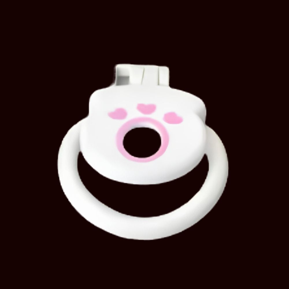 Flat Paw Plastic Chastity Cage