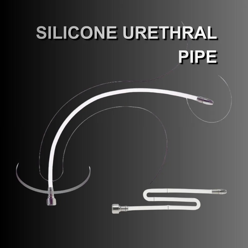 Soft Silicone Urethral Catheter Tube D-9