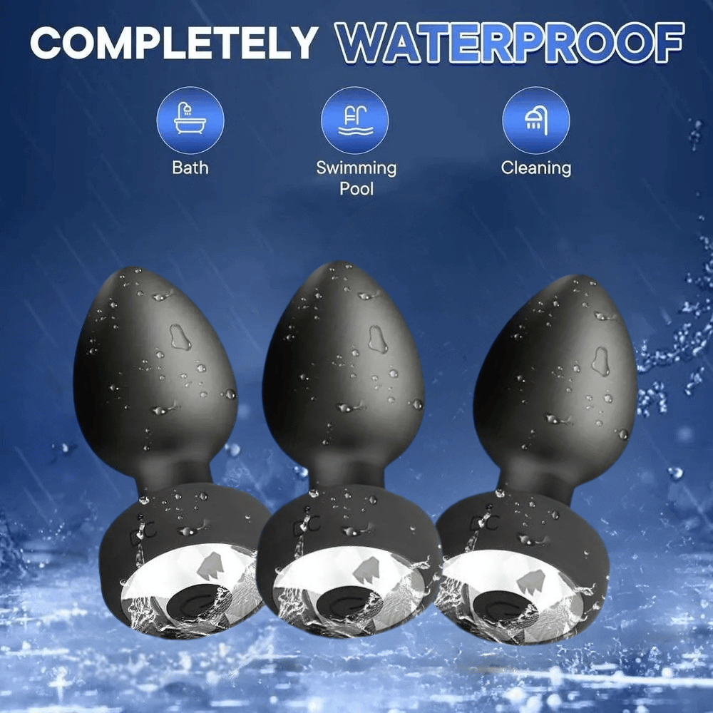Wireless Remote Silicone Vibrating Butt Plug PRATIHARYE Wireless Remote Silicone Vibrating Butt Plug PRATIHARYE