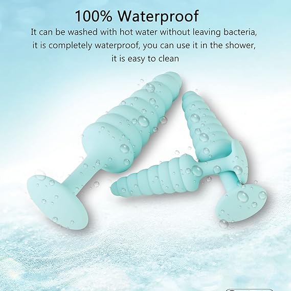 Premium Soft Silicone Beads Butt Plug - Pack of 1