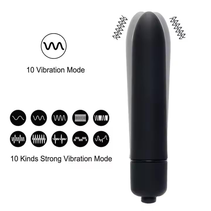 ColorFull Mini Power Bullet Vibrator - Pack of 1