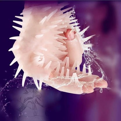 Silicone Spiked Massage Glove