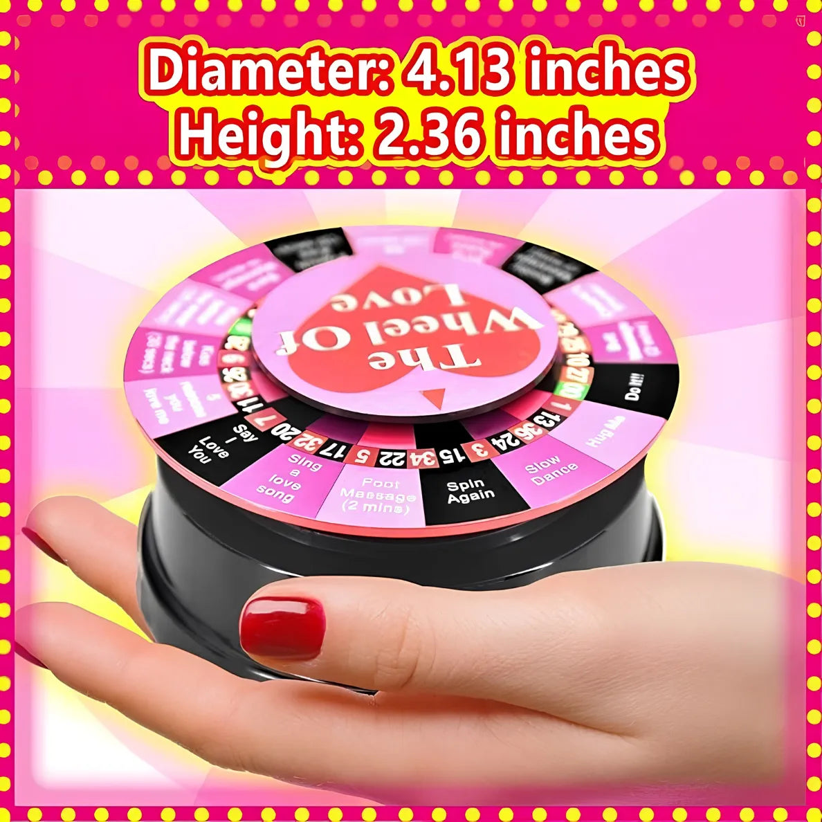 The Wheel of Love - Romantic Couple Spin Wheel Game