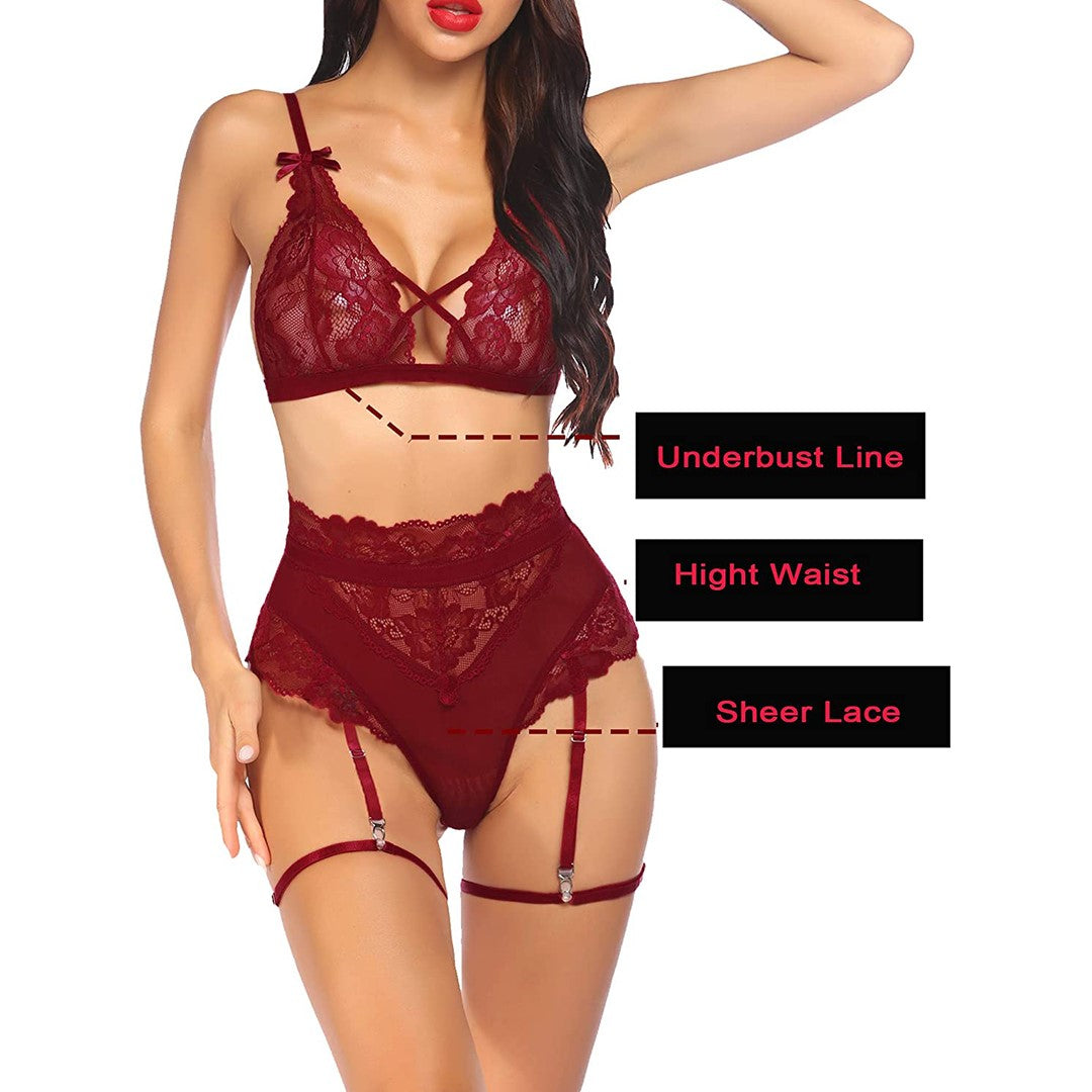 High waist Lingerie Set - Deal Product