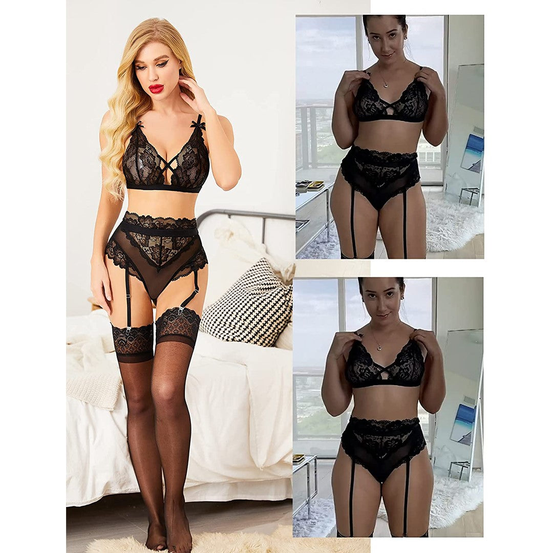 High waist Lingerie Set - Deal Product