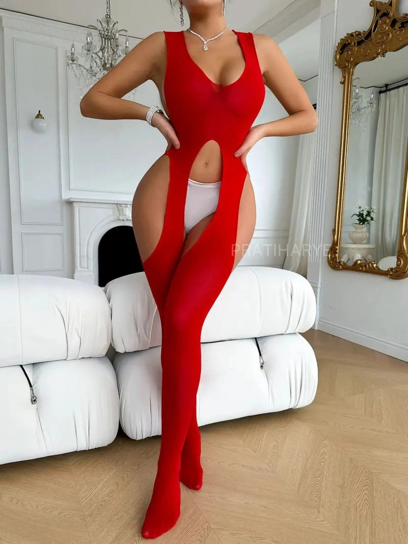 Sexy Cut out Full Bodystocking