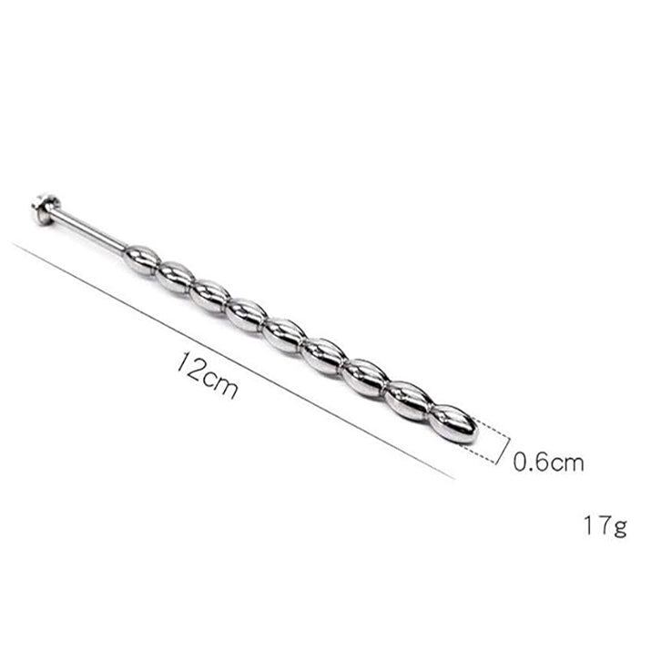 Electro Massager Butt/Anal Plug with Urethra Plug