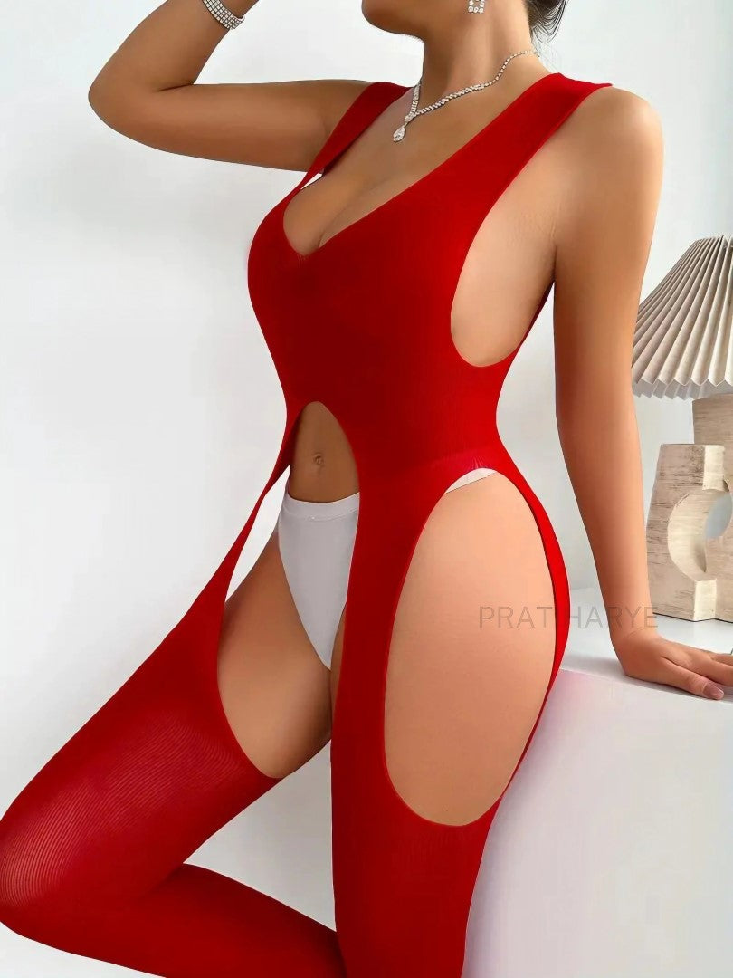 Sexy Cut out Full Bodystocking