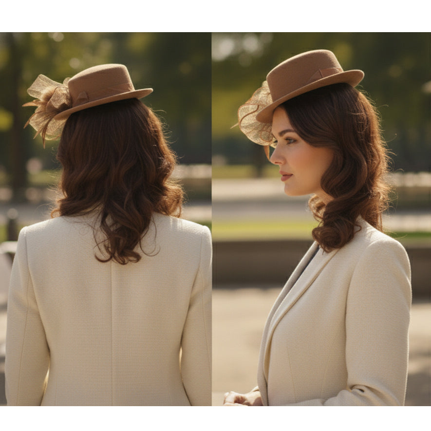wedding fascinator for women
stylish party hats women
luxury fascinator hats
elegant women headwear