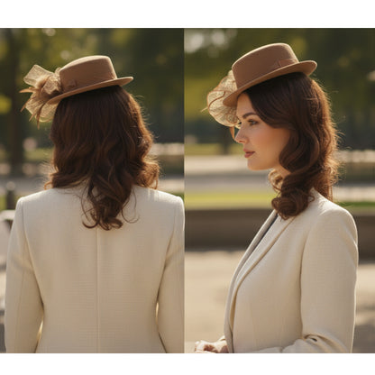 wedding fascinator for women
stylish party hats women
luxury fascinator hats
elegant women headwear