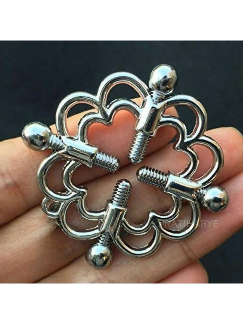 Flower Screw Nipple Clamp