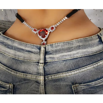 Sexy Designer Crystal Thong